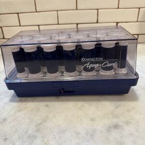 Remington Aqua Curl Hair Setter‎ Hot Rollers Mist Regular Vintage Complete
